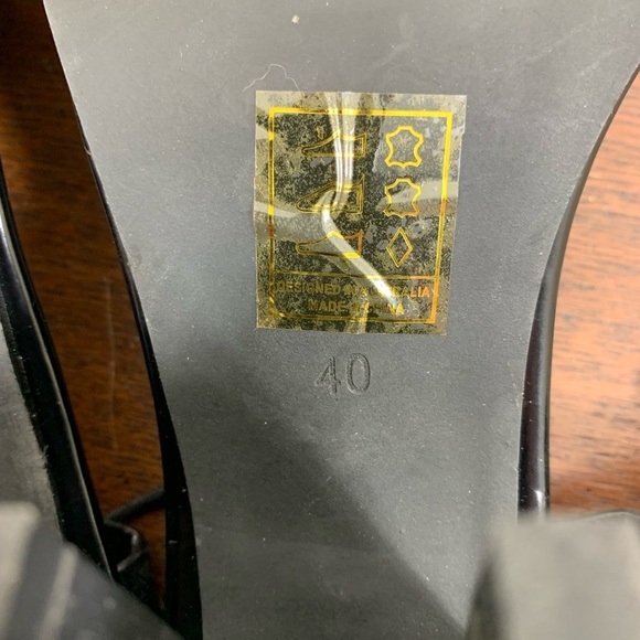 SOL SANA Chuck II Heel in Black & White Snakeskin 40 9 - Picture 11 of 11